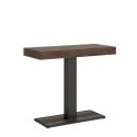Capital Noix valnød spisebord med udtræk 90x40-300 cm træ konsolbord Tilbud