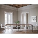 Capital Noix valnød spisebord med udtræk 90x40-300 cm træ konsolbord Rabatter
