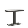 Capital Evolution hvid spisebord med udtræk 90x40-300cm træ konsolbord Tilbud