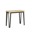 Dalia Premium Nature spisebord med udtræk 90x40-290 cm træ konsolbord Tilbud