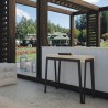 Dalia Premium Nature spisebord med udtræk 90x40-290 cm træ konsolbord Udvalg