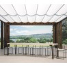 Dalia Premium Nature spisebord med udtræk 90x40-290 cm træ konsolbord Mængderabat