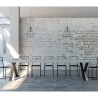 Diago Premium Concrete grå spisebord med udtræk 90x40-300cm konsolbord Udvalg