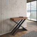 Diago Premium Oak egetræ spisebord med udtræk 90x40-300 cm konsolbord Kampagne