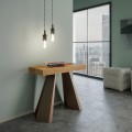Diamante Small Oak egetræ spisebord med udtræk 90x40-196 cm konsolbord Kampagne