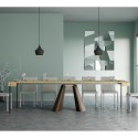 Diamante Nature grantræ spisebord med udtræk 90x40-300 cm konsolbord Udsalg
