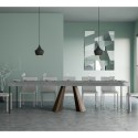 Diamante Premium Concrete grå spisebord med udtræk 90x40-300 cm træ Rabatter
