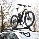Pesio universal tag cykelholder til bil i stål til 1 cykel med lås Udvalg