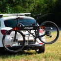 Varaita cykelholder til anhængertræk cykelstativ 2 cykler til bil Udsalg