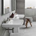 Geberit Selnova 65 cm håndvask til badeværelse væghængt På Tilbud