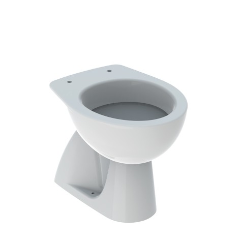 Toiletvase WC badeværelse keramisk gulvstående lodret afløb Geberit Colibrì