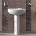 Normus VitrA 60 cm håndvask til badeværelse væghængt På Tilbud