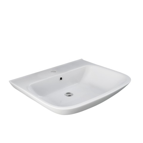 River Idrobric 65 cm håndvask til badeværelse væghængt
