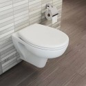 Toiletsæde til Normus VitrA toilet hvid toiletbræt På Tilbud