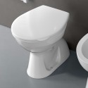 Toiletsæde til Normus VitrA toilet hvid toiletbræt Rabatter