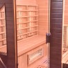 Spectra 5 4 personer infrarød sauna saunaovn lysterapi 200x185x200 cm Udvalg