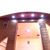 Spectra 5 4 personer infrarød sauna saunaovn lysterapi 200x185x200 cm Valgfri