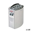 Zen 4 personer sauna 198x174x200 cm med saunaovn 6000 w og tilbehør Udvalg