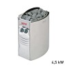 Sense 4 personer sauna 150x150x200 cm med saunaovn 4500 w og tilbehør Egenskaber