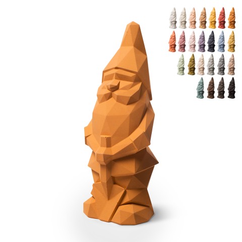 Have gnome gnome moderne polygonal indvendig udvendig design Nino