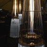 DolceVita E.P. terrassevarmer metangas 10 kw lampe gulvmodel 55,8x228cm Model