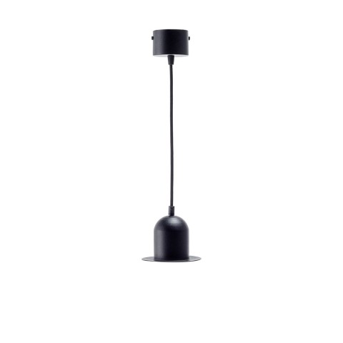 Hat Lamp Round sort metal loftlampe pendel til stue soveværelse entre
