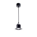 Hat Lamp Conical sort metal loftlampe pendel til stue soveværelse entre På Tilbud