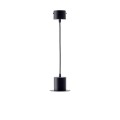 Hat Lamp Cylinder sort metal loftlampe pendel til stue soveværelse Kampagne