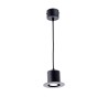 Hat Lamp Cylinder sort metal loftlampe pendel til stue soveværelse På Tilbud