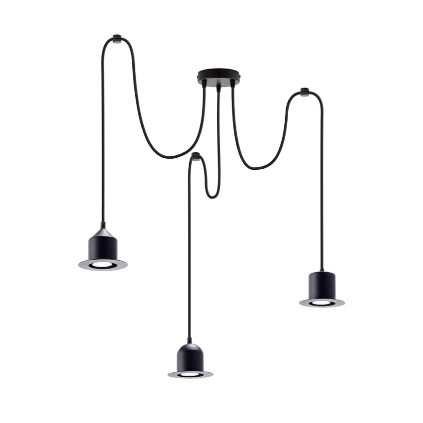 Hat Lamp Multiple 3 sort metal loftlampe pendel til stue soveværelse Kampagne