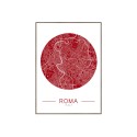Unika 0068 kunst plakat 50x70 cm til hjemmet stuen køkkenet Rom På Tilbud