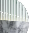 Jupiter Maytoni 30 cm rund væglampe LED marmor effekt til stue køkken På Tilbud