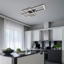 Rida Maytoni LED flad loftlampe design til stue soveværelse køkken Tilbud