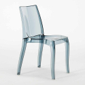 Silver hvid cafebord sæt: 2 Cristal light gennemsigtig stole og 70cm rundt bord Omkostninger