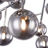 Dallas Maytoni krom moderne stor loftslampe glas til stue soveværelse Rabatter