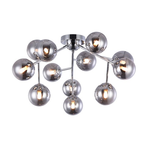 Dallas Maytoni krom moderne loftslampe glas kugle til stue soveværelse Kampagne