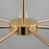 Vesper Maytoni lysekrone moderne loftlampe gylden metal stue køkken Udvalg