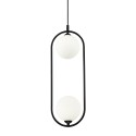 Ring Maytoni pendel loftlampe design metal hvid glas stue soveværelse Valgfri