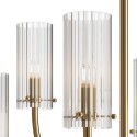 Arco Maytoni lysekrone moderne loftlampe messing glas stue soveværelse Tilbud