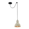 Broni Maytoni 16 cm pendel loftlampe med beton lampeskærm stue entré På Tilbud