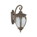 Fleur Maytoni udendørs væglampe gammeldags design glas lanterne Udsalg