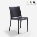 Perla BICA spisebordsstole stabelbare plastik spisestole til stue På Tilbud