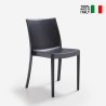Perla BICA spisebordsstole stabelbare plastik spisestole til stue Rabatter