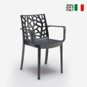 Matrix Armchair BICA spisebordsstole med armlæn plastik spisestole Udsalg