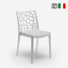 Sæt med 23 Matrix BICA spisebordsstole stabelbare plastik spisestole Model