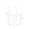 Matrix BICA spisebordsstole stabelbare plastik spisestole til stue Omkostninger