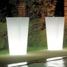 Quadro Arkema stor vase 102 cm solcellelampe potteskjuler krukke plast Kampagne