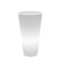 Tondo Arkema stor vase 86 cm solcellelampe potteskjuler krukke plast Tilbud