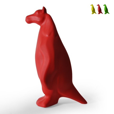 Cavallo Pinguino Kimere plastik skulptur dyrefigur pingvin hest Kampagne