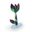 Tulipano skulptur Tulipan pop art farverig stue kunstværk Mængderabat
